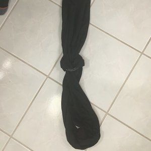 Black Infinity Scarf - NWOT